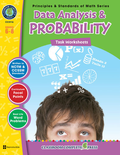 Data Analysis & Probability - Task Sheets