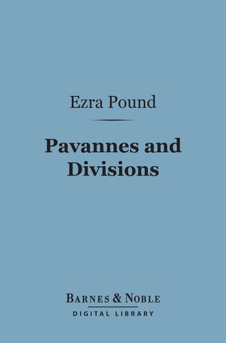 Pavannes and Divisions