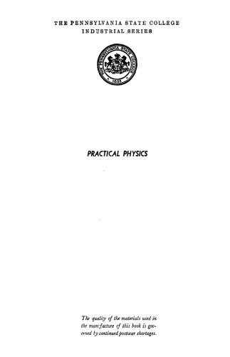 Practical physics: Industrial Series