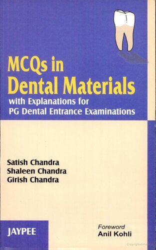 MCQs in Dental Materials