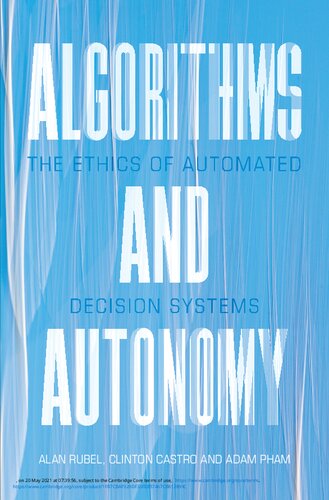 Algorithms and Autonomy