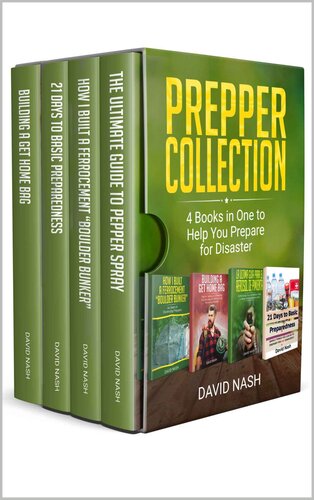 Prepper Collection: 4 Books in One to Help You Prepare for Disaster