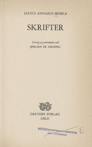 Skrifter