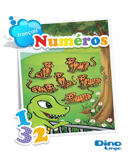 French for kids - Numbers storybook