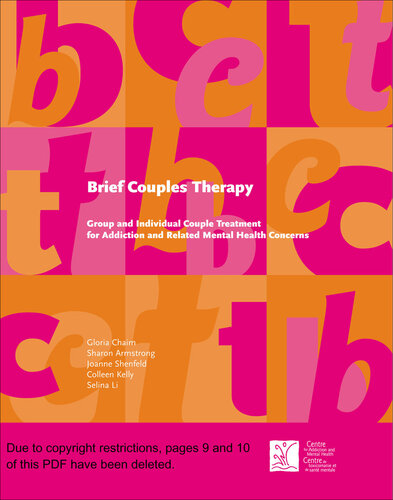 Brief Couples Therapy: Group and Individual Couple Treatment for Addiction and Related Mental Health Concerns