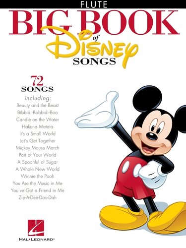 The Big Book of Disney Songs (Songbook): Flute