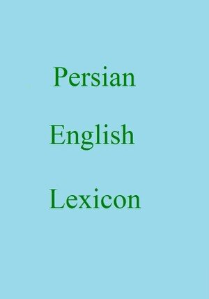 Persian english lexicon