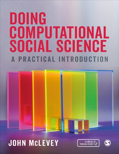 Doing Computational Social Science A Practical Introduction