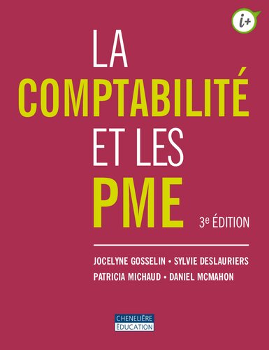 LA COMPTABILITÉ ET LES PME 3e ÉDITION