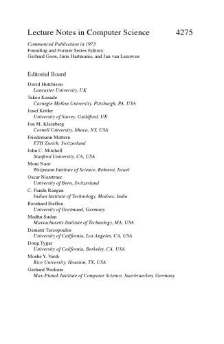 On the Move to Meaningful Internet Systems 2006: CoopIS, DOA, GADA, and ODBASE: OTM Confederated International Conferences, CoopIS, DOA, GADA, and ODBASE 2006, Montpellier, France, October 29 - November 3, 2006. Proceedings, Part I