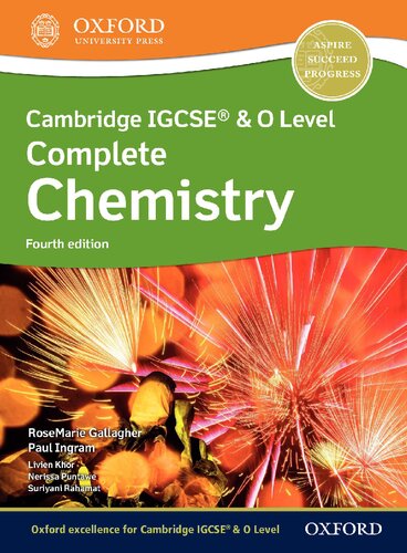 Cambridge IGCSE® & O Level Complete Chemistry: Student Book Fourth Edition