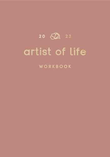 2023 Artist of Life Workbook Digital (Rose Latte)