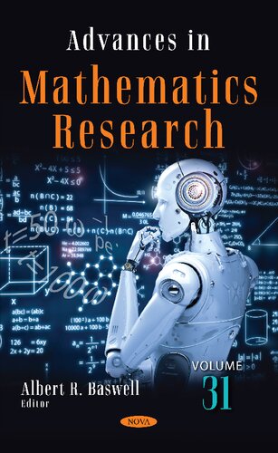 Advances in Mathematics Research