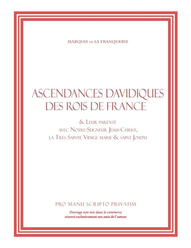 Ascendances davidiques des Rois de France