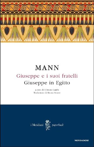 Giuseppe e i suoi fratelli - 3. Giuseppe in Egitto (Italian Edition)