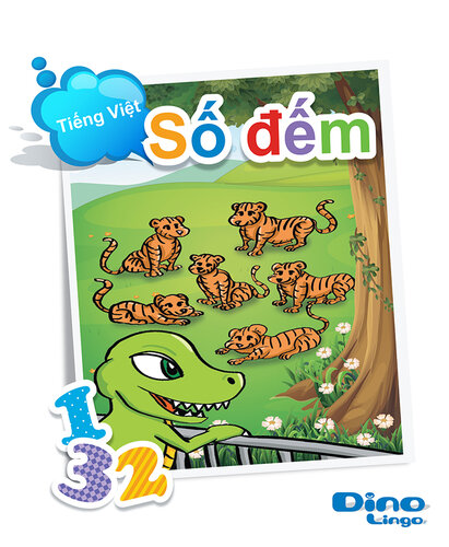 Vietnamese for kids - Numbers storybook