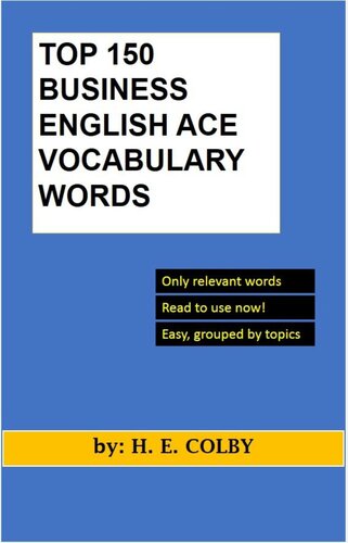 Top 150 Business English Ace Vocabulary Words