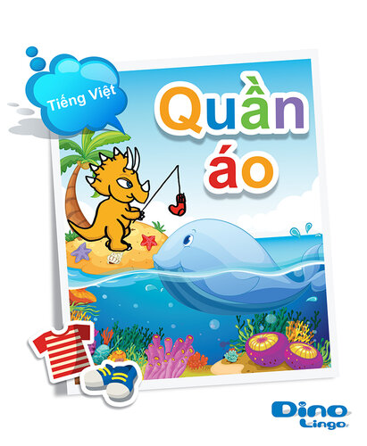 Vietnamese for kids - Clothes storybook