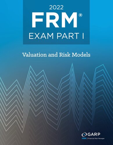 2022 FRM© Exam Part I Valuation Risk Models (GARP)