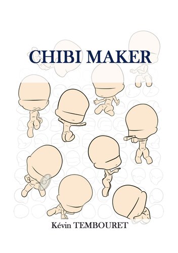 CHIBI MAKER: Dibujo súper distorsionado, desde la pose hasta la creación del personaje