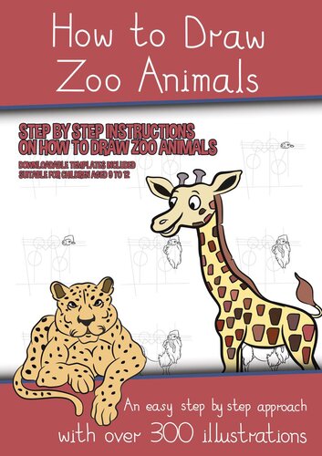 How to Draw Zoo Animals (A Book on How to Draw Animals Kids Will Love)