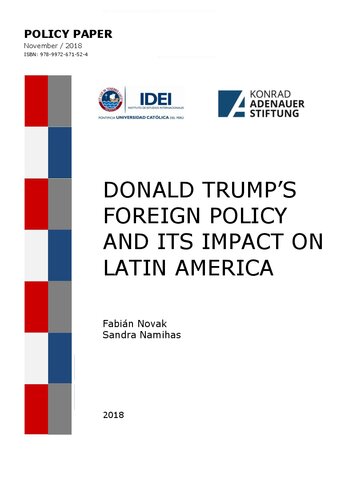 DONALD TRUMP’S FOREIGN POLICY AND ITS IMPACT ON LATIN AMERICA