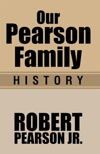 Our Pearson Family History