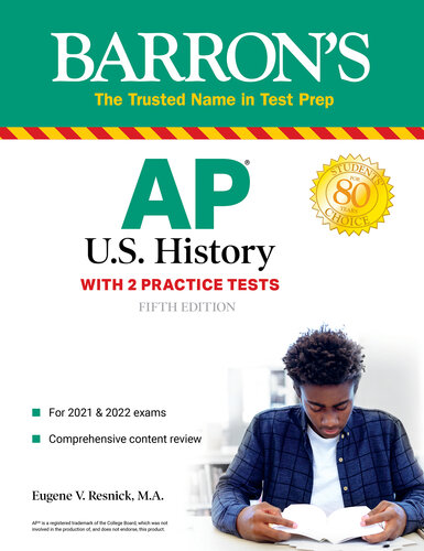 AP US History: With 2 Practice Tests