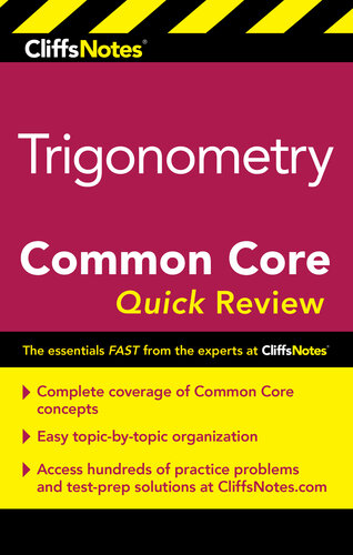 Trigonometry Common Core Quick Review