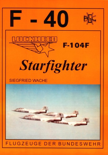 Lockheed F-104f Starfighter
