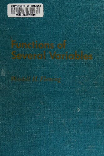 Functions of Several Variables