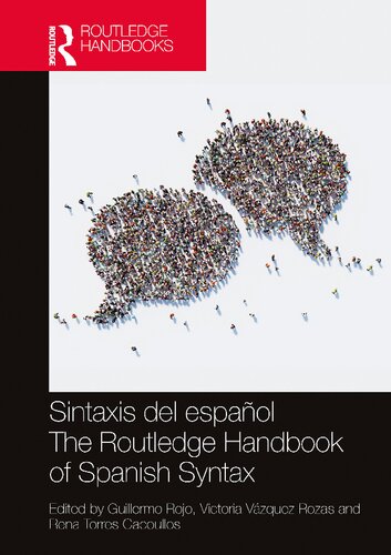 Sintaxis del español / The Routledge Handbook of Spanish Syntax (Spanish Edition)