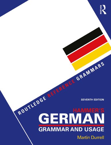 Hammer's German Grammar and Usage