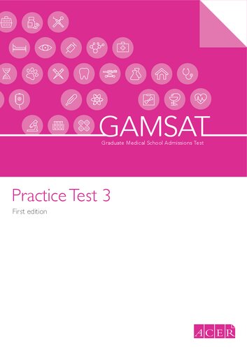 GAMSAT Practice Test 3