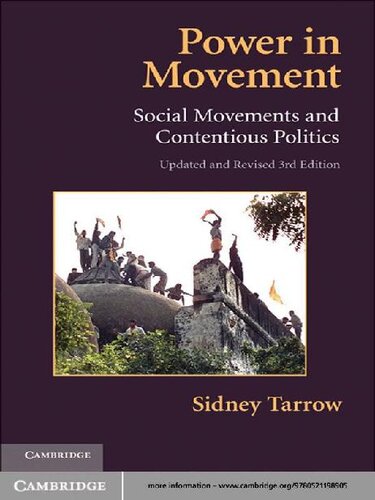 Power in Movement: Social Movements and Contentious Politics