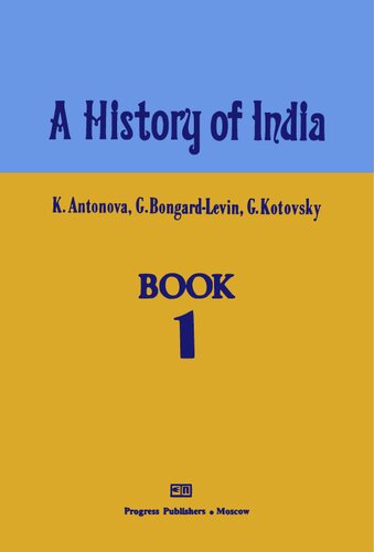 A History of India Volume I: Ancient India