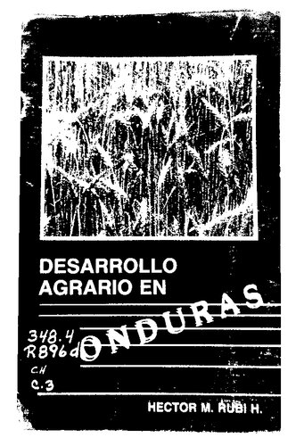 El desarrollo agrario en Honduras