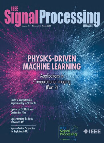 Volume 40, Number 2, March 2023 
IEEE Signal Processing Magazine