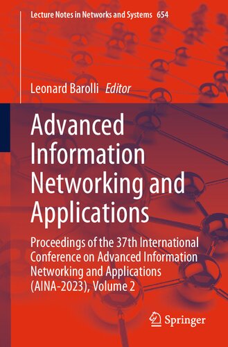 Advanced Information Networking and Applications: Proceedings of the 37th International Conference on Advanced Information Networking and Applications (AINA-2023)