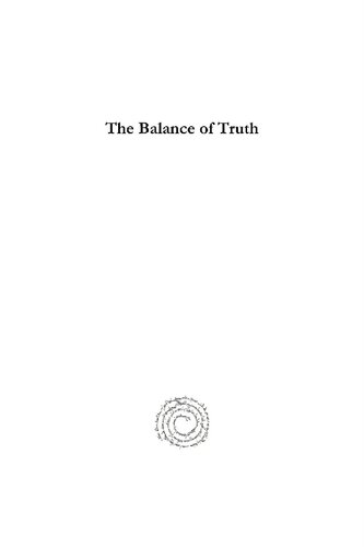 The Balance of Truth: Essays in Honour of Professor Geoffrey Lewis