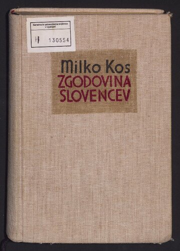 Zgodovina Slovencev od naselitve do 15. stoletja