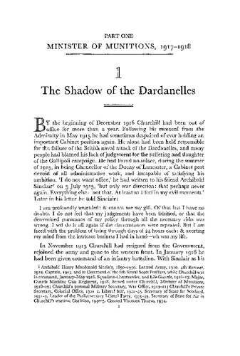 Winston S. Churchill Volume IV: World in Torment 1916–1922