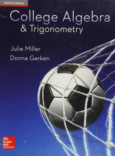 College Algebra & Trigonometry