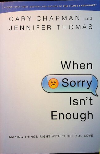 When Sorry Isn't Enough