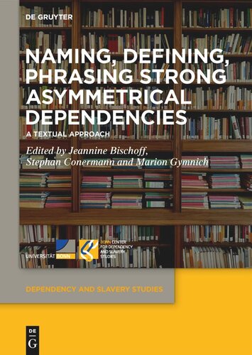 Naming, Defining, Phrasing Strong Asymmetrical Dependencies: A Textual Approach