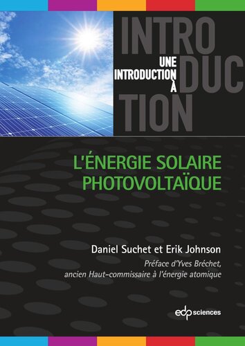 L'énergie solaire photovoltaïque