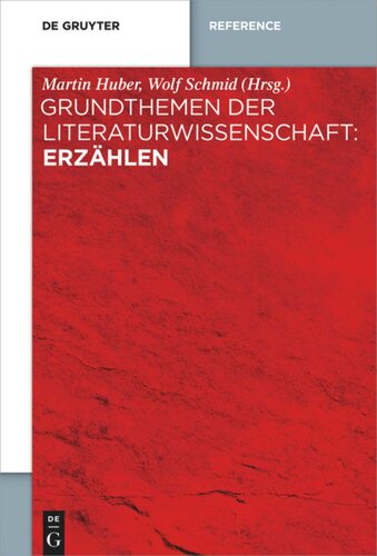 Grundthemen der Literaturwissenschaft: Erzählen