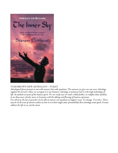 The Inner Sky: The Dynamic New Astrology for Everyone