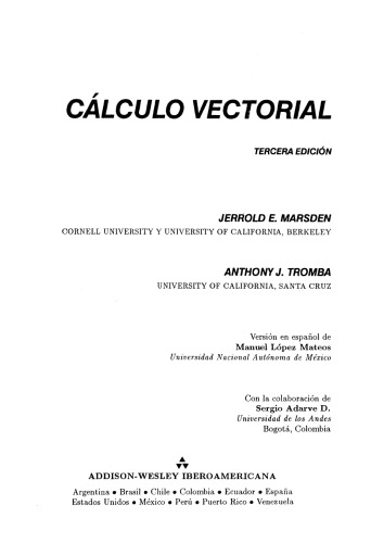 Calculo Vectorial