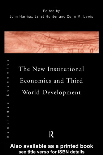 The New Institutional Economics and Third World Development